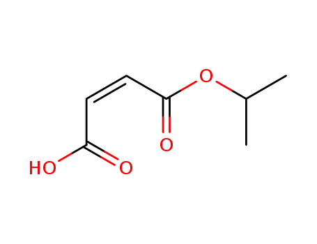 Molecular Structure of 924-83-4 (isopropyl hydrogen maleate)