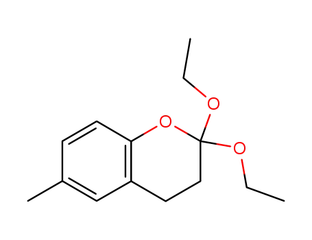 methyl-6 diethoxy-2,2 benzopyranne-1
