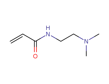 Molecular Structure of 925-76-8 (N-[2-(dimethylamino)ethyl]acrylamide)