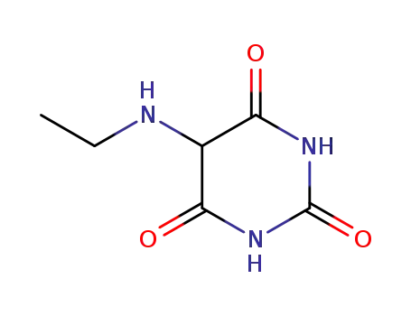 Molecular Structure of 633299-48-6 (5-ethylamino-barbituric acid)