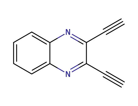 Molecular Structure of 98813-72-0 (Quinoxaline,  2,3-diethynyl-)