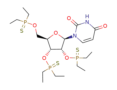 2',3',5'-O-tris-diethylphosphinothioyluridine