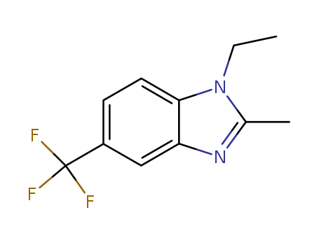 1-ethyl-2-methyl-5-(trifluoromethyl)-1H-benzimidazole