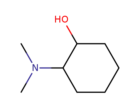 Molecular Structure of 30727-29-8 (2-(dimethylamino)cyclohexan-1-ol)