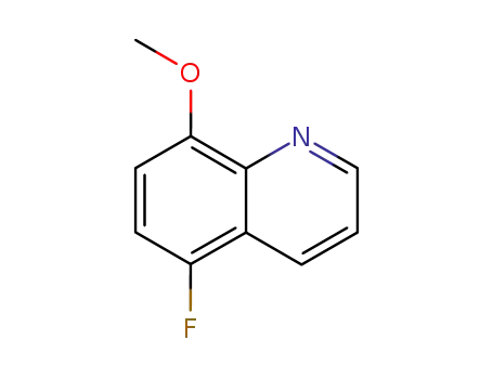Molecular Structure of 439-88-3 (5-fluoro-8-methoxyquinoline)