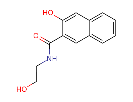 2-Naphthalenecarboxamide,3-hydroxy-N-(2-hydroxyethyl)- cas  92-80-8