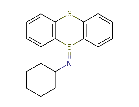 Thianthrene, 5-(cyclohexylimino)-5,5-dihydro-