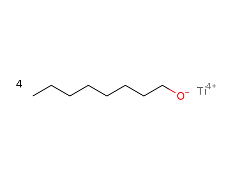 Molecular Structure of 3061-42-5 (TETRAKIS(2-ETHYLHEXYL) ORTHOTITANATE)