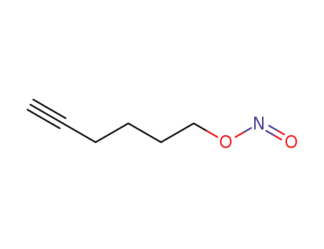 Molecular Structure of 77566-25-7 (nitrite d'hexyne-5 ol-1)