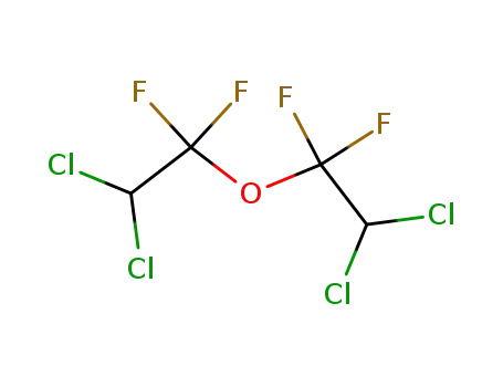 Molecular Structure of 38595-65-2 (bis-(2,2-dichloro-1,1-difluoro-ethyl) ether)