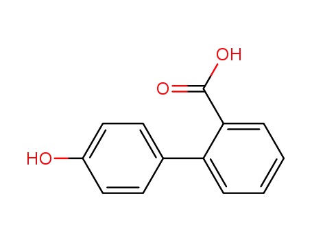 Molecular Structure of 67526-82-3 (4'-HYDROXY-BIPHENYL-2-CARBOXYLIC ACID)
