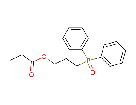 3-diphenylphosphinoylpropyl propionate