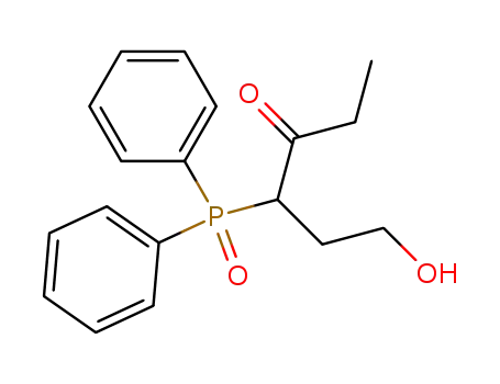 4-diphenylphosphinoyl-6-hydroxyhexan-3-one