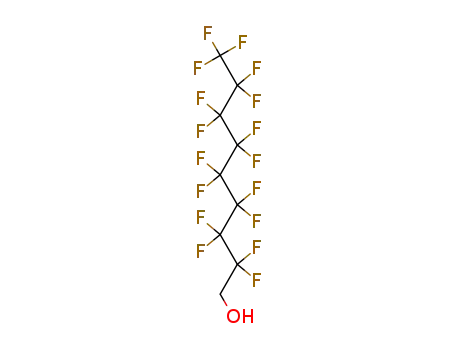 Molecular Structure of 423-56-3 (1H,1H-PERFLUORO-1-NONANOL)