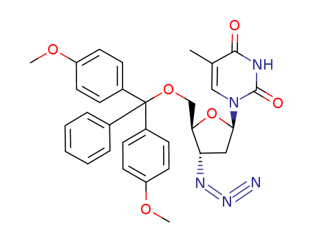 Thymidine, 5'-O-[bis(4-methoxyphenyl)phenylmethyl]-3'-azido-3'-deoxy-