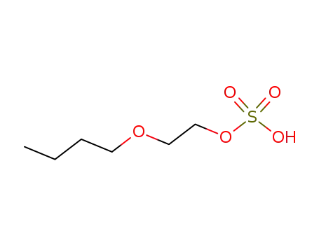 Molecular Structure of 927-96-8 (2-Butoxyethyl hydrogensulphate)