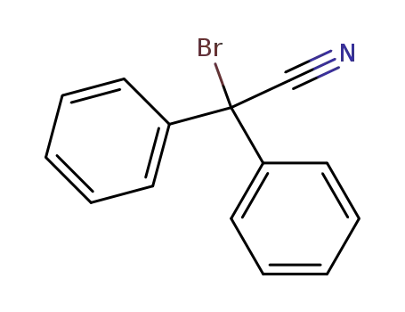 Molecular Structure of 52460-85-2 (Benzeneacetonitrile, a-bromo-a-phenyl-)