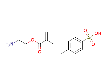 Molecular Structure of 344920-47-4 (2-(2-methyl-acryloyloxy)-ethyl-ammonium tosylate)