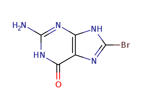 6H-Purin-6-one,2-amino-8-bromo-1,9-dihydro- cas  3066-84-0