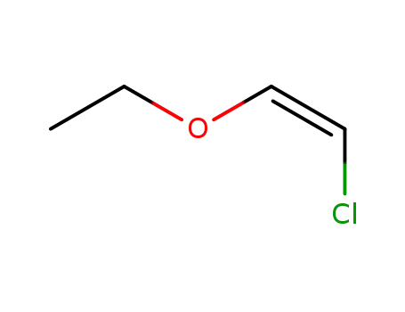 Molecular Structure of 23679-21-2 ((Z)-1-chloro-2-ethoxyethene)