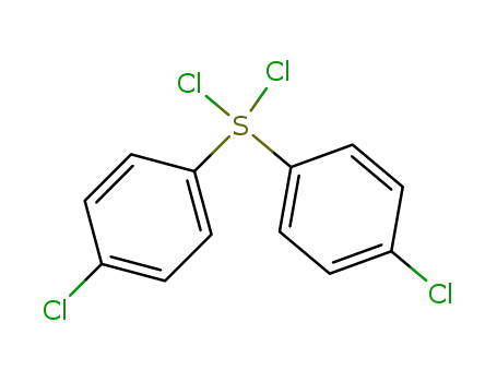 Molecular Structure of 24824-20-2 (dichloro-bis-(4-chloro-phenyl)-λ<sup>4</sup>-sulfane)