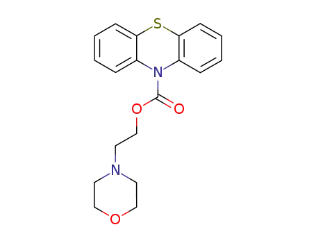Molecular Structure of 72331-93-2 (phenothiazine-10-carboxylic acid-(2-morpholino-ethyl ester))