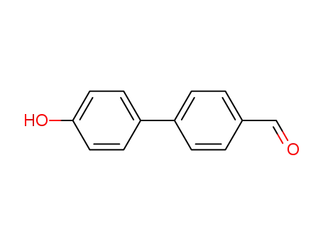 Molecular Structure of 100980-82-3 (4-(4-Hydroxyphenyl)benzaldehyde)