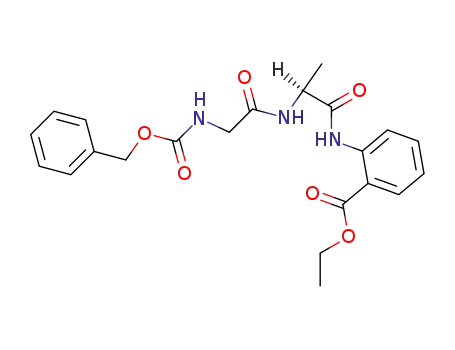 Benzyloxycarbonylglycyl-alanylanthranilsaeureethylester