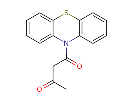 Molecular Structure of 76331-03-8 (10-acetoacetylphenothiazine)