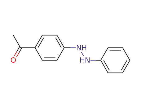 Molecular Structure of 6311-55-3 (1-[4-(2-phenylhydrazinyl)phenyl]ethanone)