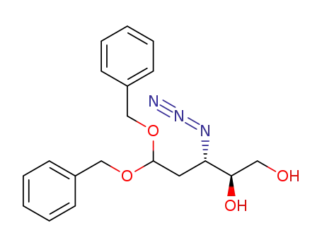 (2S,3S)-3-Azido-5,5-bis-benzyloxy-pentane-1,2-diol
