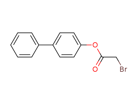 (4-phenylphenyl) 2-bromoacetate cas  55987-39-8
