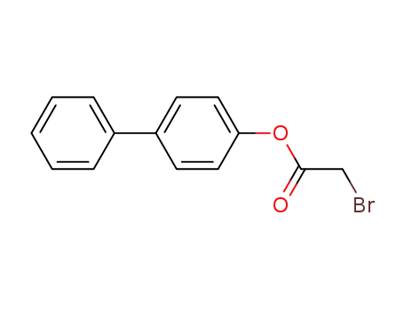 Molecular Structure of 55987-39-8 (biphenyl-4-yl bromoacetate)