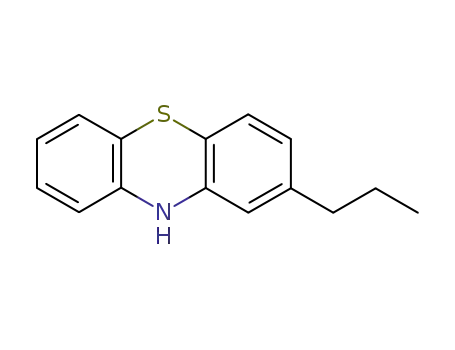 Molecular Structure of 92851-98-4 (2-propyl-10H-phenothiazine)