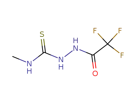 Molecular Structure of 25366-21-6 (4-METHYL-1-(TRIFLUOROACETYL)-3-THIOSEMICARBAZIDE)