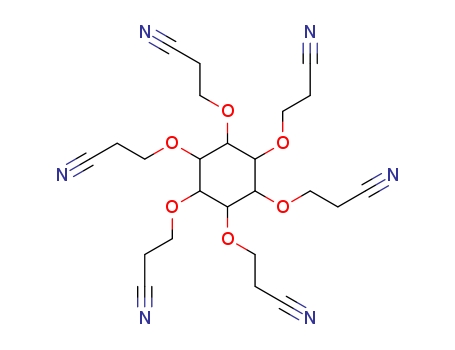 3-[2,3,4,5,6-pentakis(2-cyanoethoxy)cyclohexyl]oxypropanenitrile
