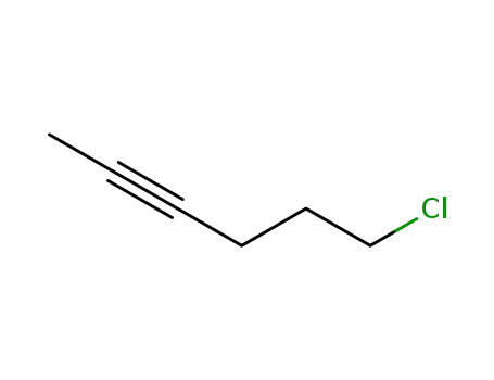 Molecular Structure of 28077-73-8 (2-Hexyne, 6-chloro-)