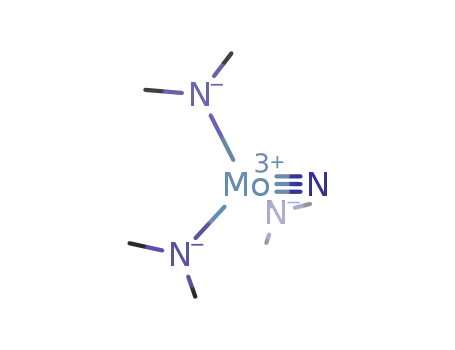 Molecular Structure of 183559-62-8 (Mo(≡N)(NMe<sub>2</sub>)<sub>3</sub>)