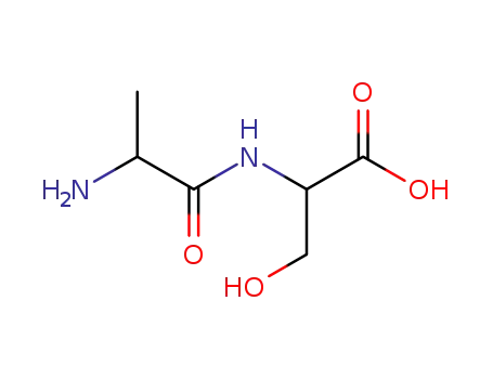 Molecular Structure of 3062-19-9 (DL-ALANYL-DL-SERINE)