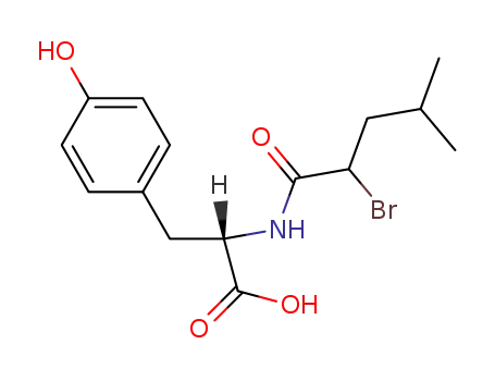 <i>N</i>-((<i>Ξ</i>)-2-bromo-4-methyl-valeryl)-L-tyrosine