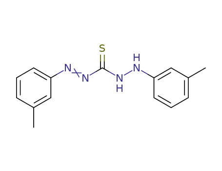 Molecular Structure of 6939-79-3 (3-[(3-methylphenyl)amino]-1-(3-methylphenyl)imino-thiourea)