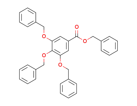 Molecular Structure of 475161-97-8 (BENZYL TRI-BENZYLGALLOATE)