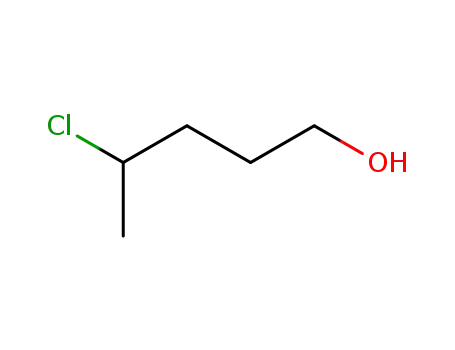 Molecular Structure of 35096-45-8 (1-Pentanol, 4-chloro-)