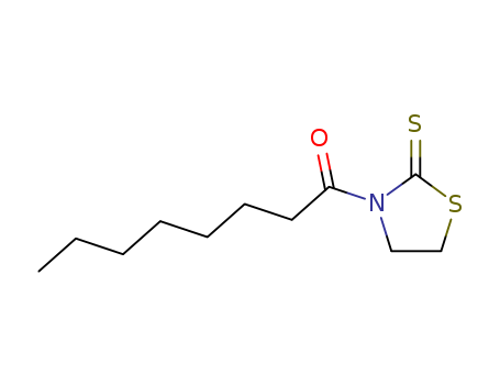 2-Thiazolidinethione, 3-(1-oxooctyl)-