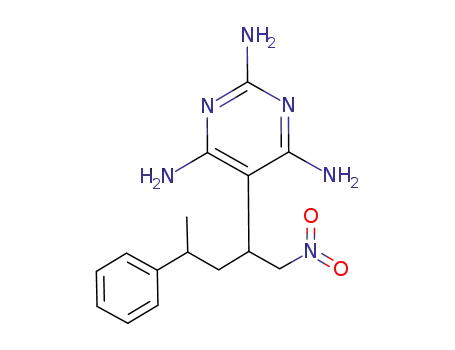 2,4,6-Pyrimidinetriamine, 5-[1-(nitromethyl)-3-phenylbutyl]-
