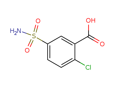 Benzoic acid,5-(aminosulfonyl)-2-chloro-