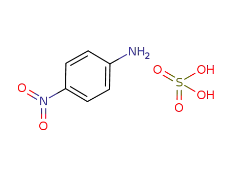 Molecular Structure of 23323-52-6 (Benzenamine, 4-nitro-, sulfate (1:1))