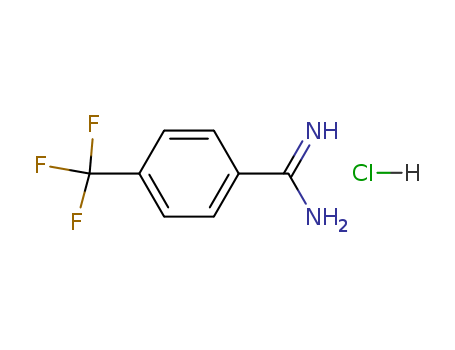 4-(Trifluoromethyl)benzenecarboximidamide hydrochloride (1:1)