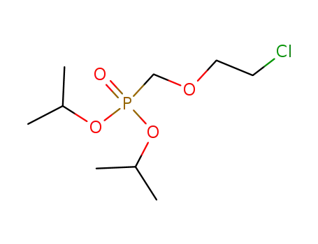 Molecular Structure of 151965-56-9 (diisopropyl 2-(chloroethoxy)methylphosphonate)