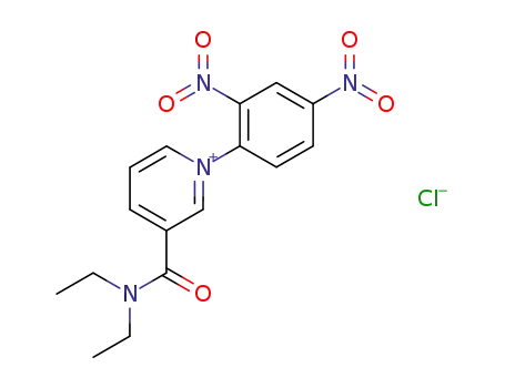 3-Diethylaminocarbonyl-1-(2,4-dinitrophenyl)pyridiniumchlorid